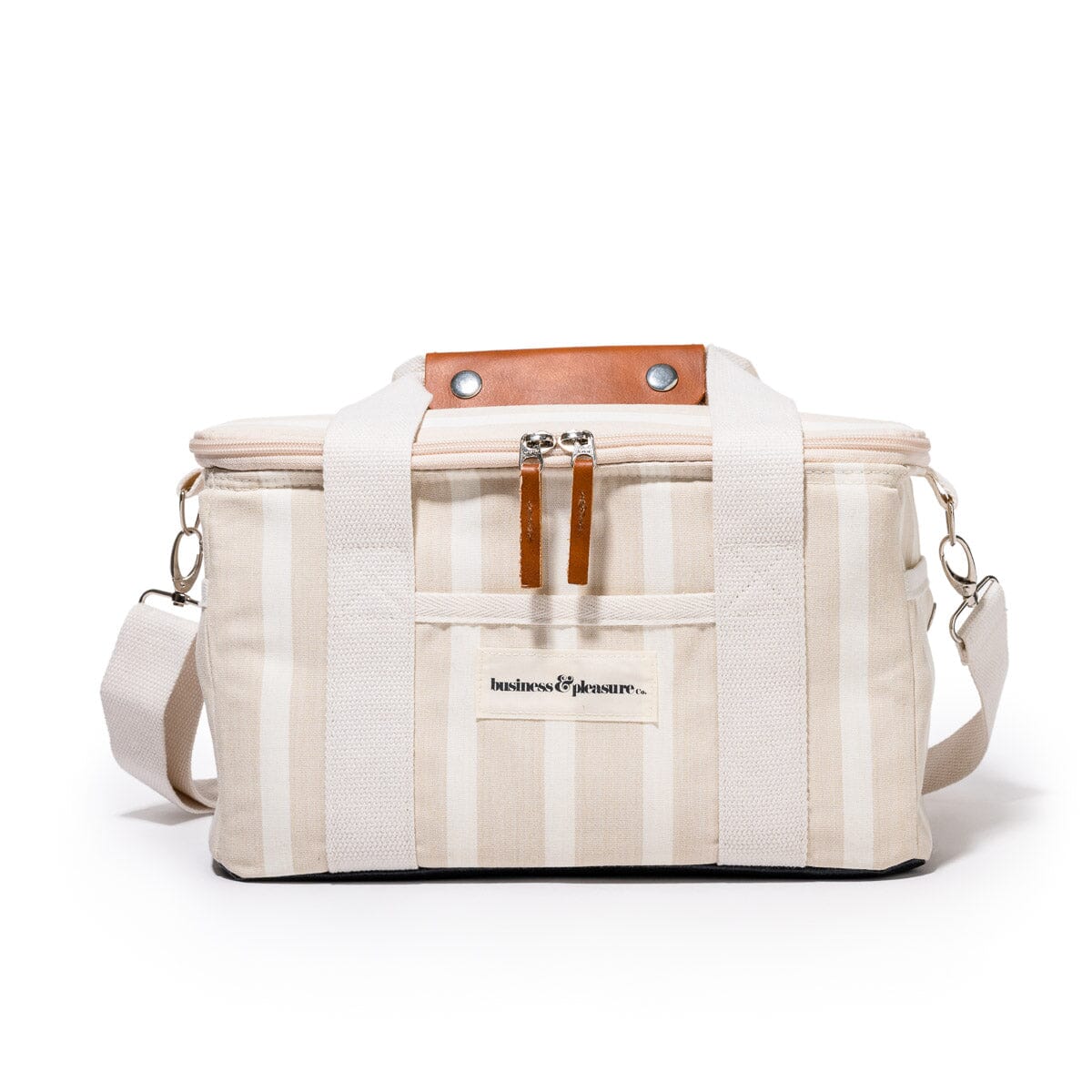 The Premium Cooler Bag - Monaco Natural Stripe Premium Cooler Business & Pleasure Co Aus 