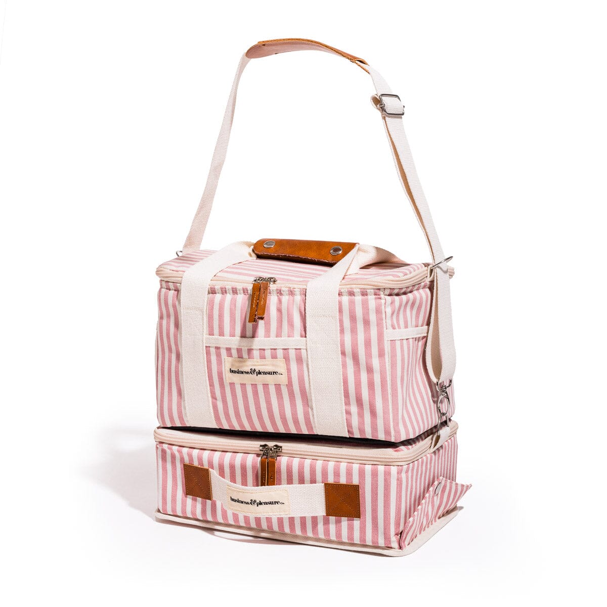 The Picnic Set - Lauren's Pink Stripe Picnic Set Business & Pleasure Co Aus 