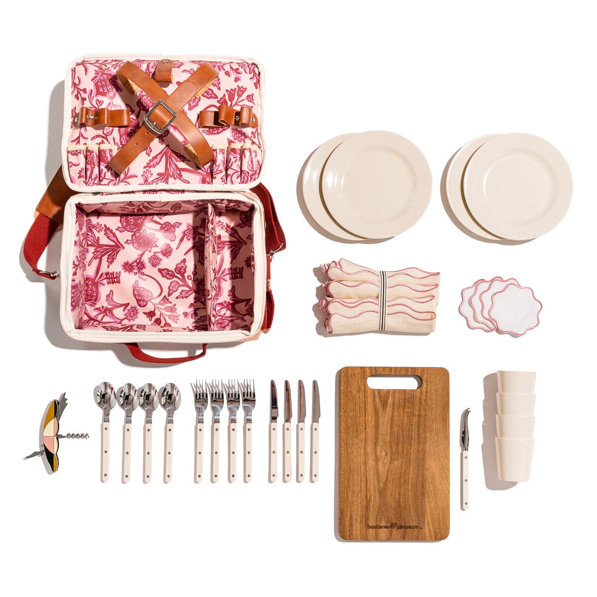 The Picnic Set - Terry Terracotta Stripe Picnic Set Business & Pleasure Co Aus 