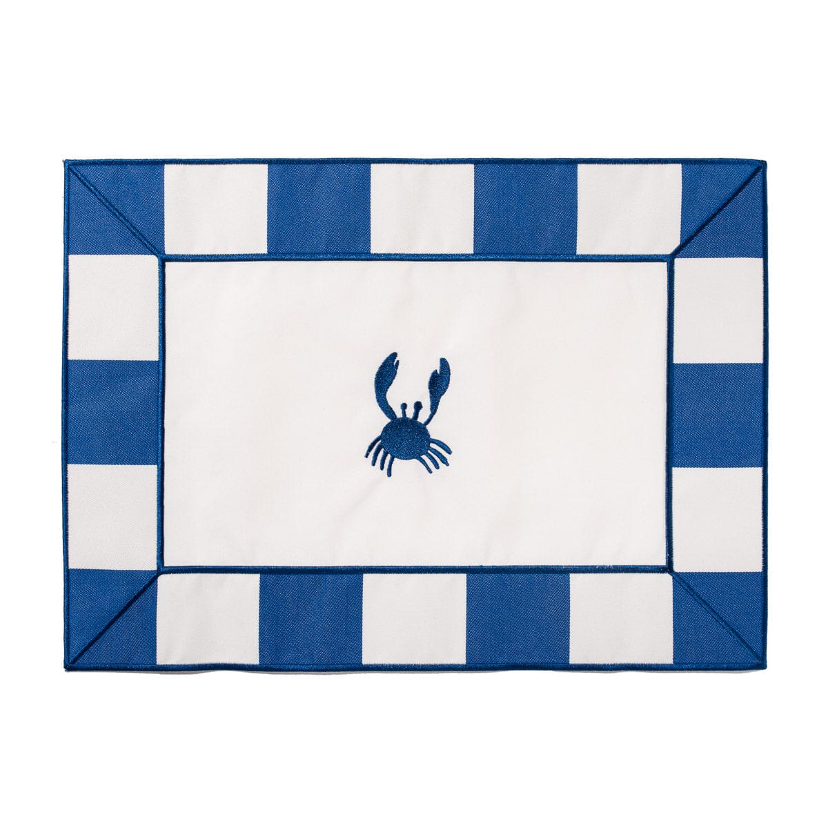 The Placemat - Crew Mediterranean Blue Stripe Placemat Business & Pleasure Co. 