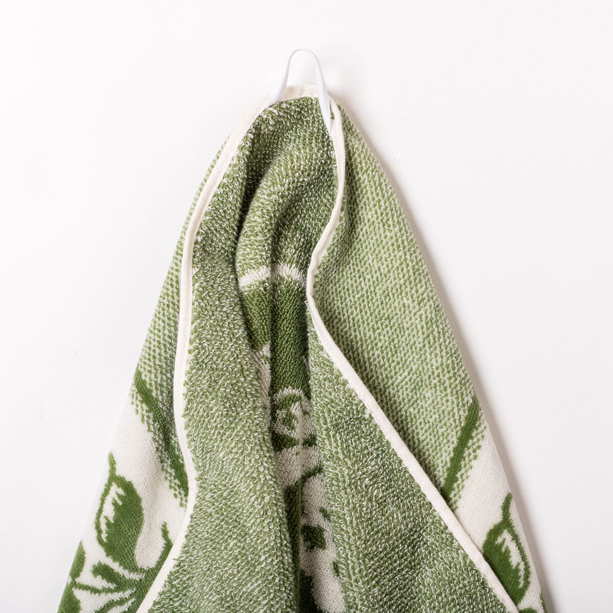 The Beach Towel x Julia Berolzheimer in Jacquard Green Beach Towel B&P Co. x Julia Berolzheimer 