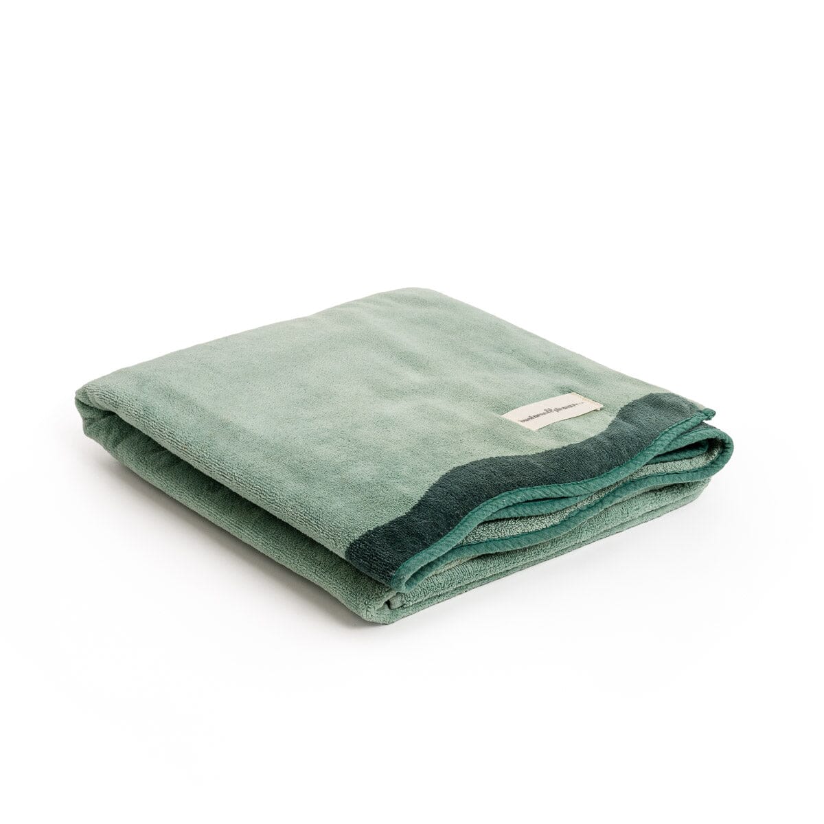 The Beach Towel - Rivie Green | Business & Pleasure Co Aus