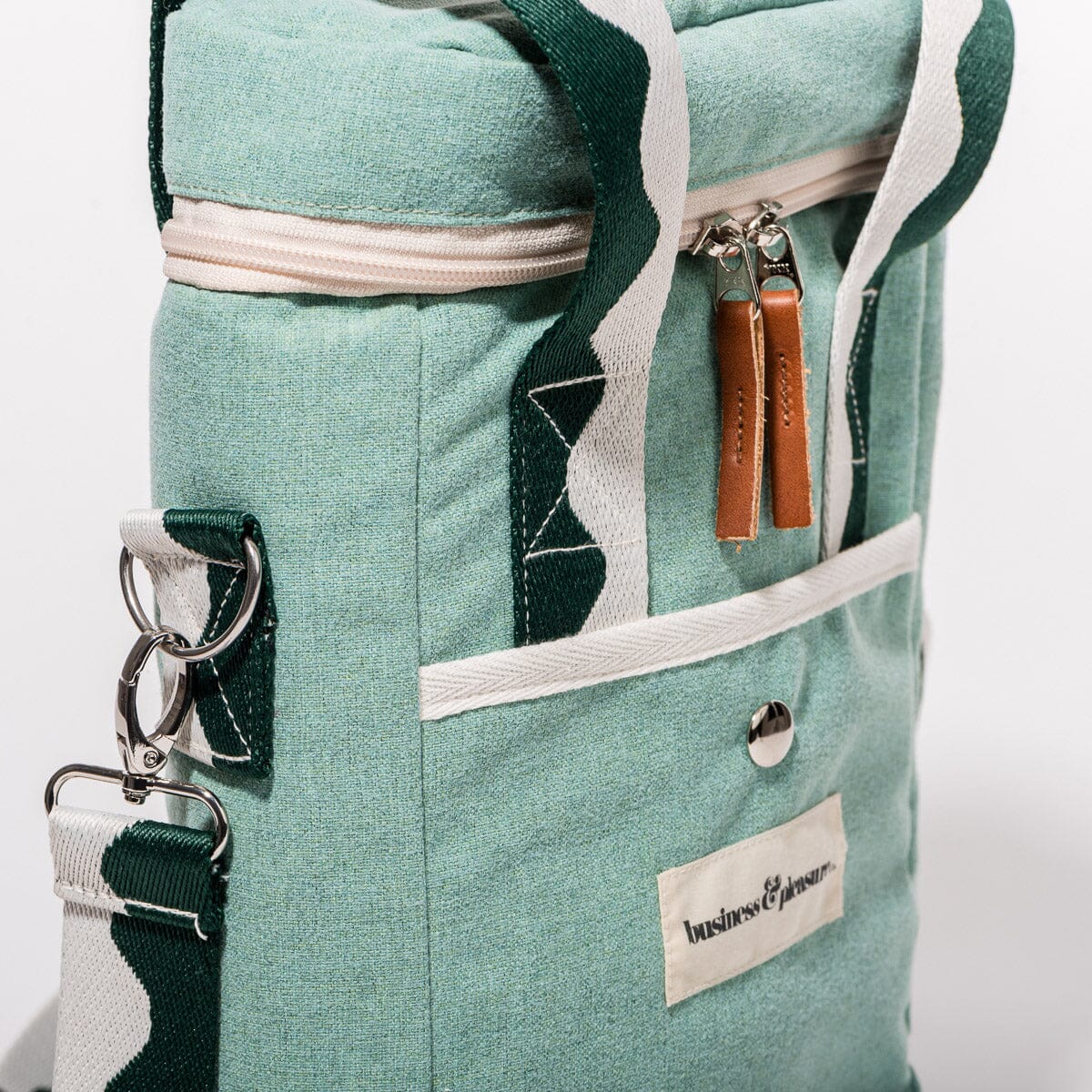 The Wine Cooler Tote Bag - Rivie Green Wine Cooler Tote Bag Business & Pleasure Co Aus 