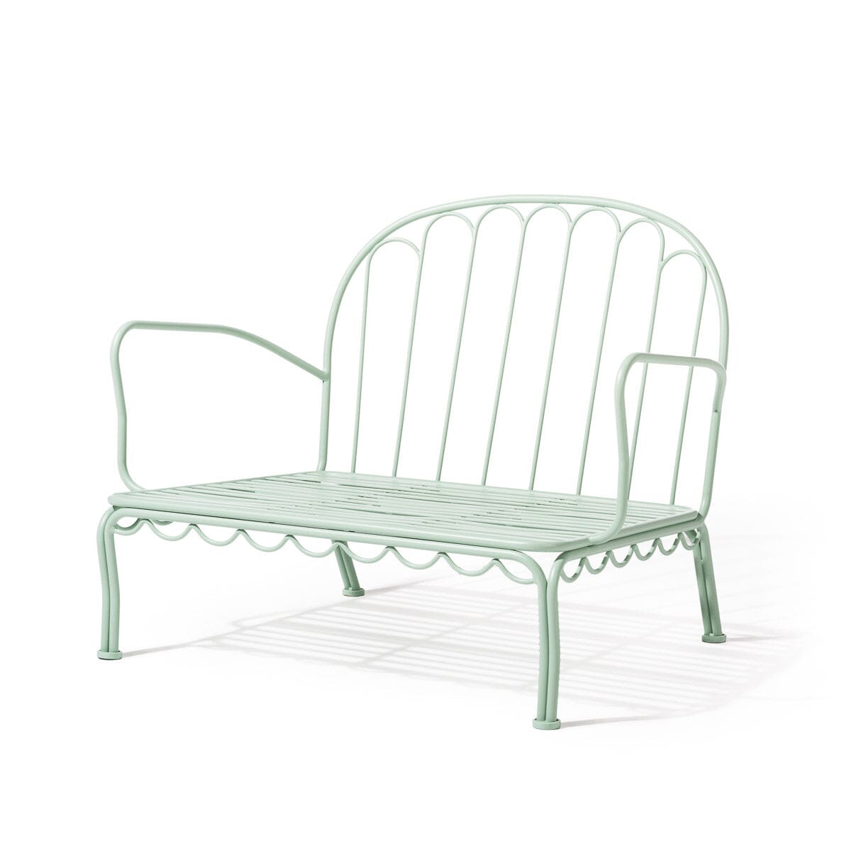 Product image of The Al Fresco Accent Chair Frame in Sage Green Al Fresco Accent Chair Business & Pleasure Co Aus 