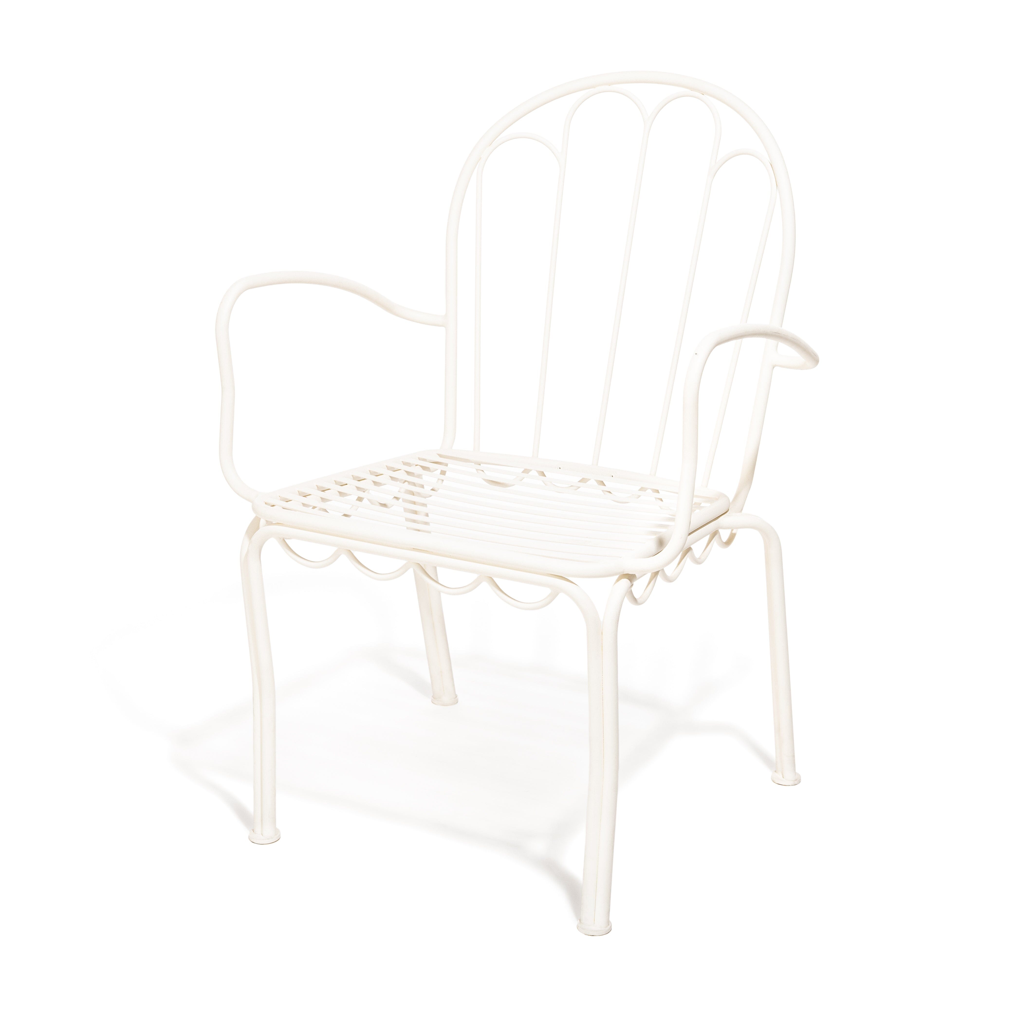 Product image of The Al Fresco Dining Chair - Antique White Al Fresco Dining Chair Business & Pleasure Co. 