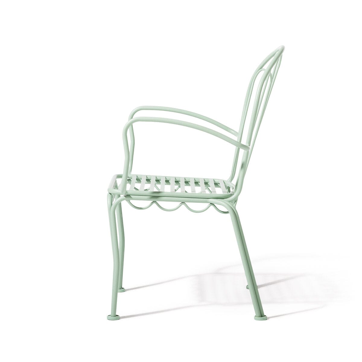 The Al Fresco Dining Chair Frame - Sage Green Al Fresco Dining Chair Business & Pleasure Co Aus 