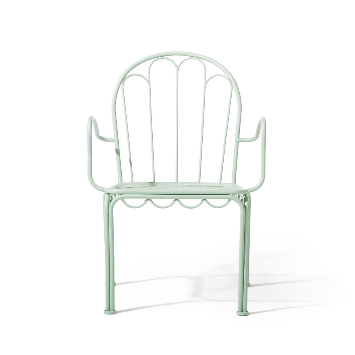 The Al Fresco Dining Chair Frame - Sage Green Al Fresco Dining Chair Business & Pleasure Co Aus 