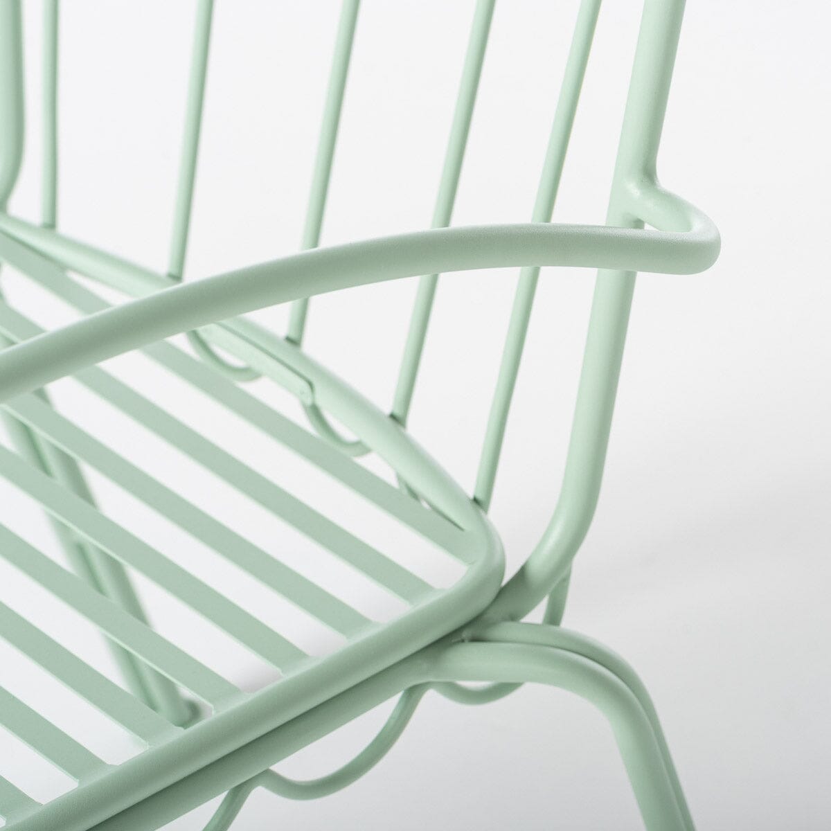 The Al Fresco Dining Chair Frame - Sage Green Al Fresco Dining Chair Business & Pleasure Co Aus 