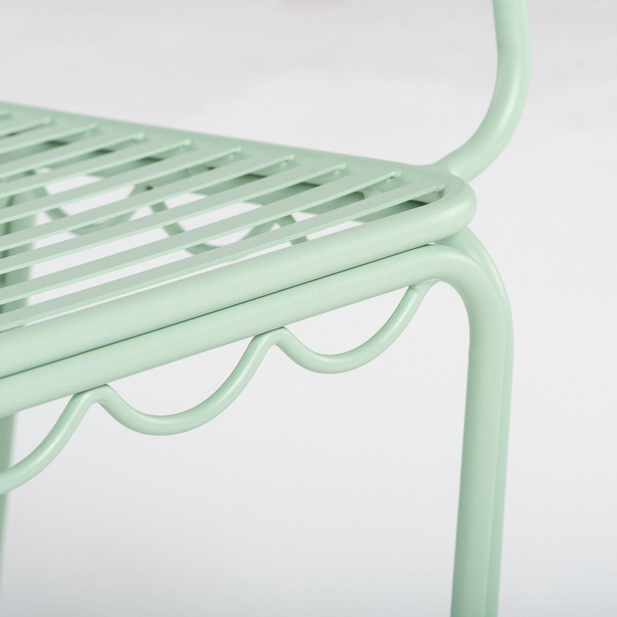 The Al Fresco Dining Chair Frame - Sage Green Al Fresco Dining Chair Business & Pleasure Co Aus 