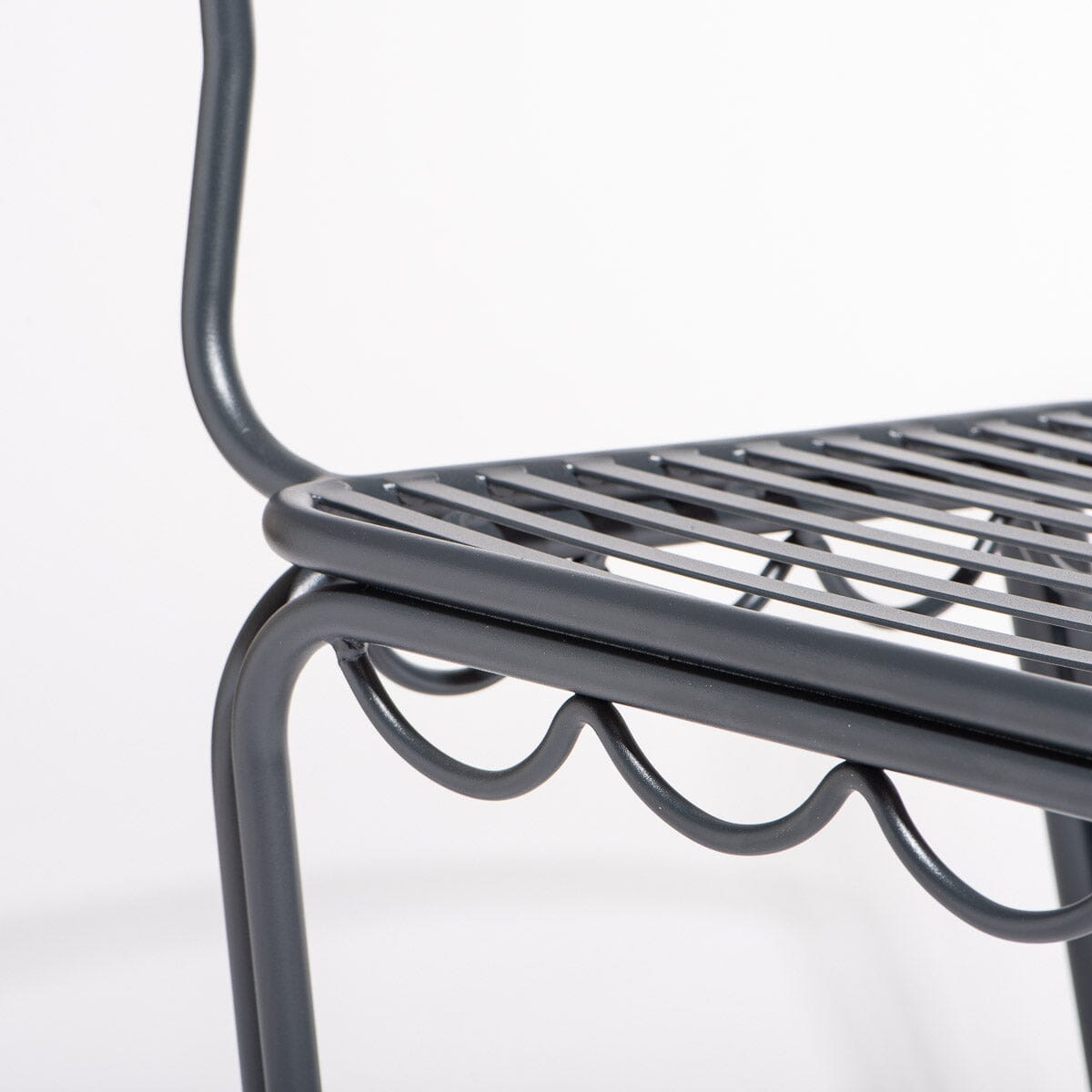 The Al Fresco Dining Chair - Vintage Black Al Fresco Dining Chair Business & Pleasure Co. 