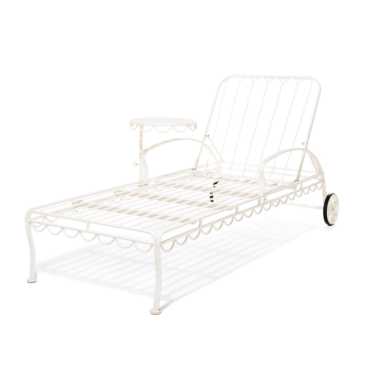 Product image of The Al Fresco Sun Lounger - Antique White Al Fresco Sun Lounger Business & Pleasure Co. 