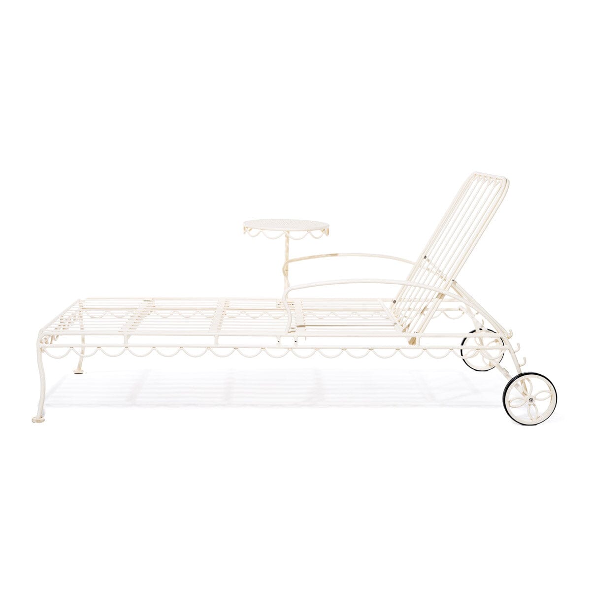 The Al Fresco Sun Lounger - Antique White Al Fresco Sun Lounger Business & Pleasure Co. 