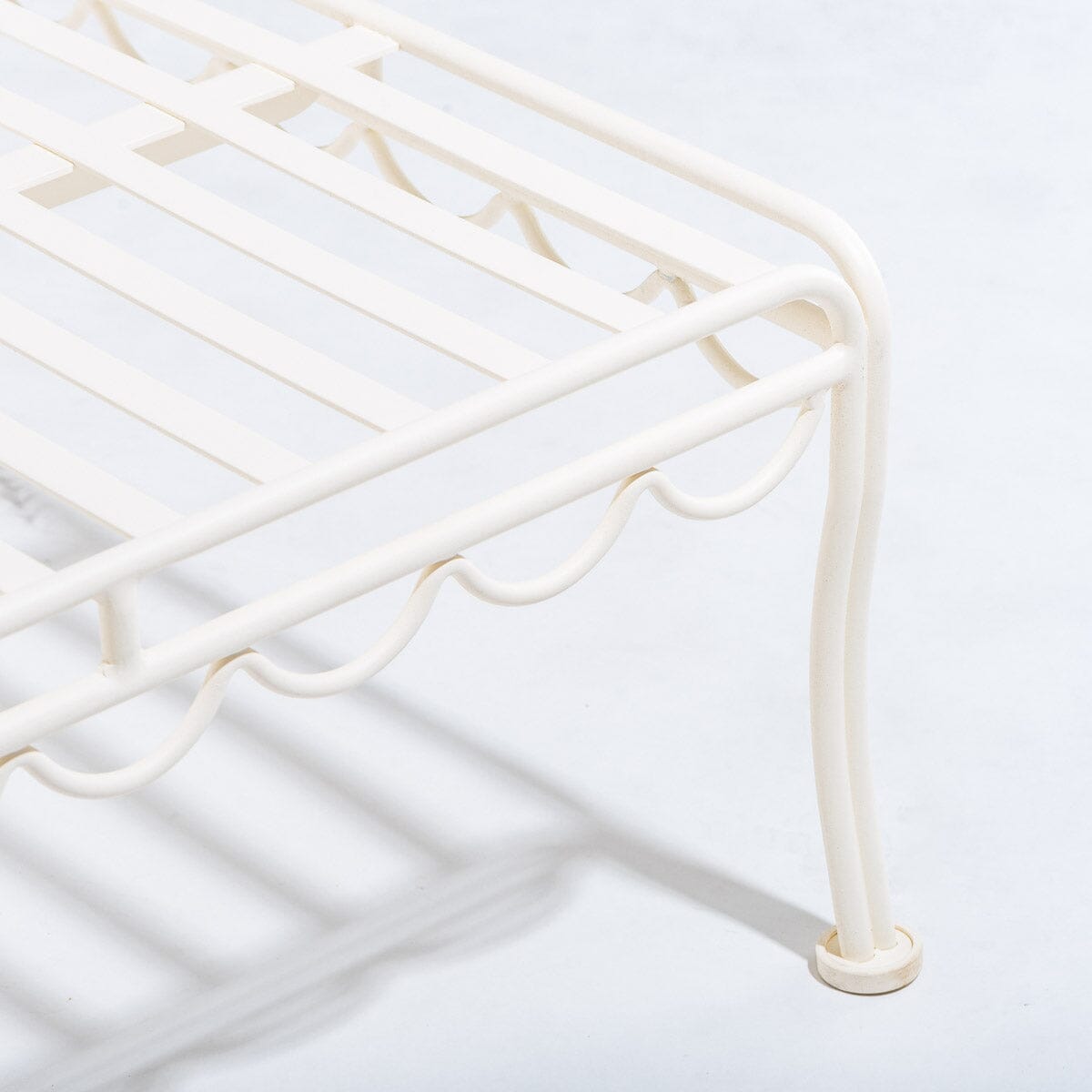 The Al Fresco Sun Lounger - Antique White Al Fresco Sun Lounger Business & Pleasure Co. 