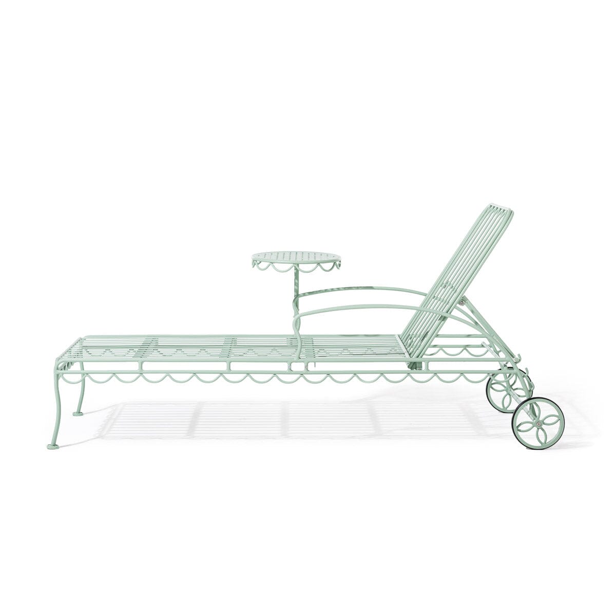 The Al Fresco Sun Lounger - Sage Green Al Fresco Sun Lounger Business & Pleasure Co Aus 