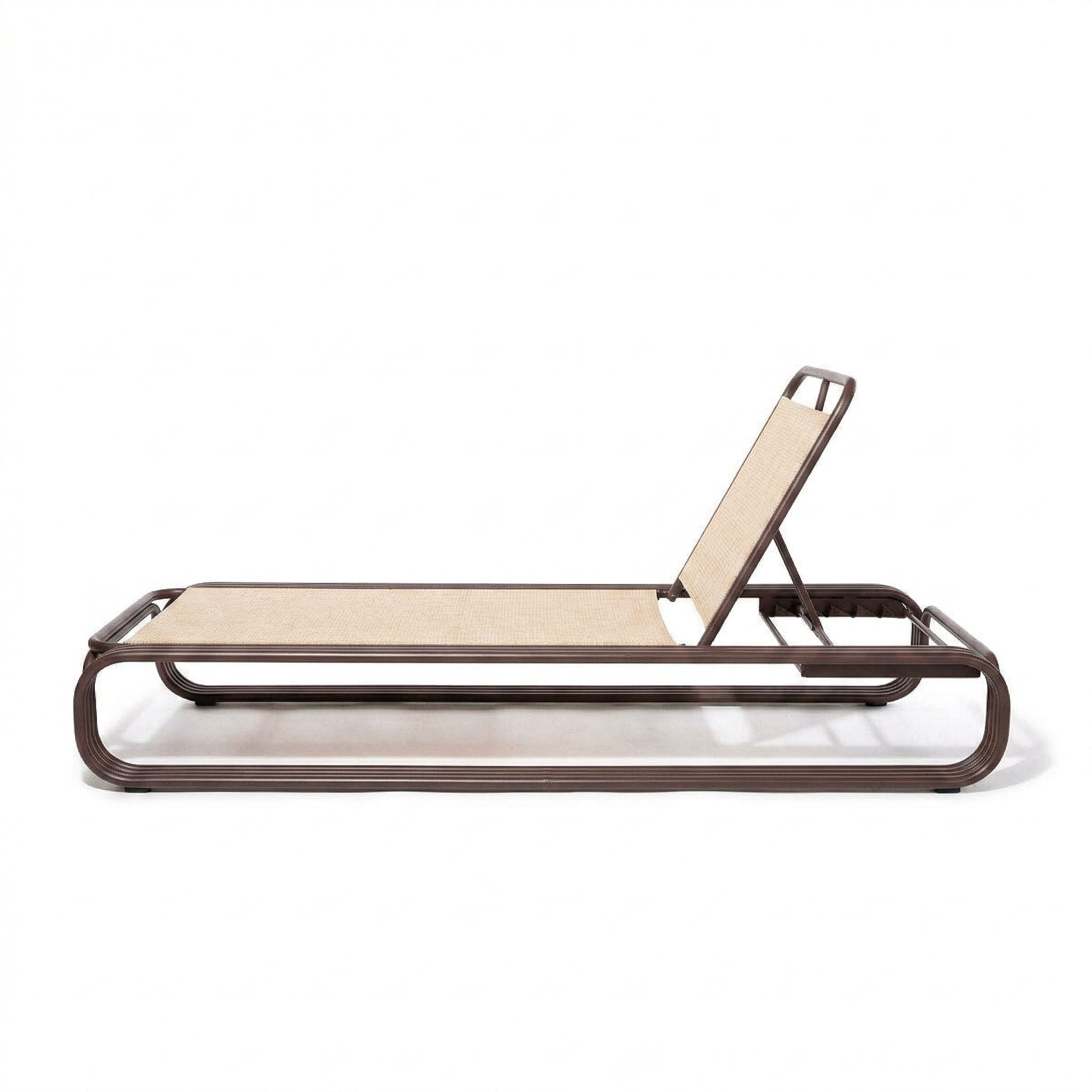 The Contini Sun Lounger - Frame - Merlot Contini Sun Lounger Business & Pleasure Co Aus 