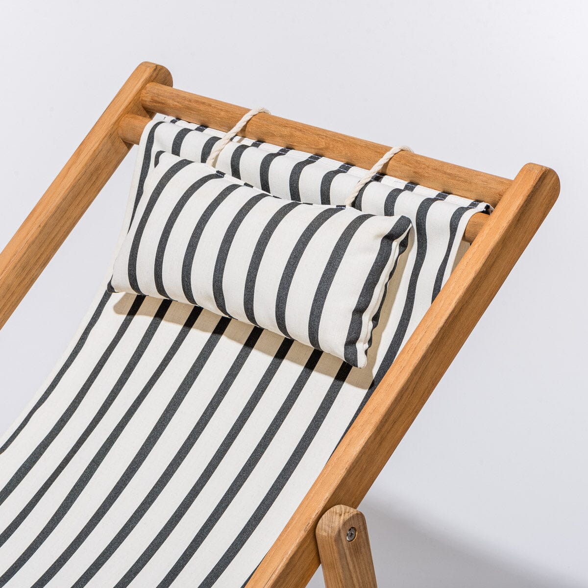 The Sling Chair - Monaco Black Stripe Sling Chair Business & Pleasure Co Aus 