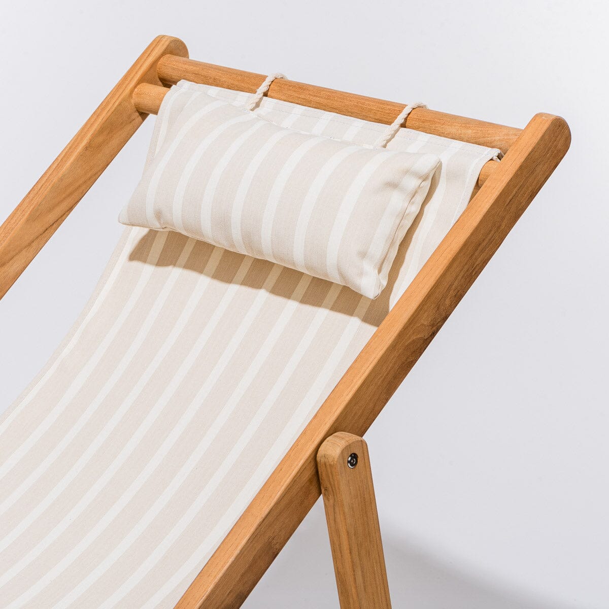 The Sling Chair - Monaco Natural Stripe Sling Chair Business & Pleasure Co Aus 