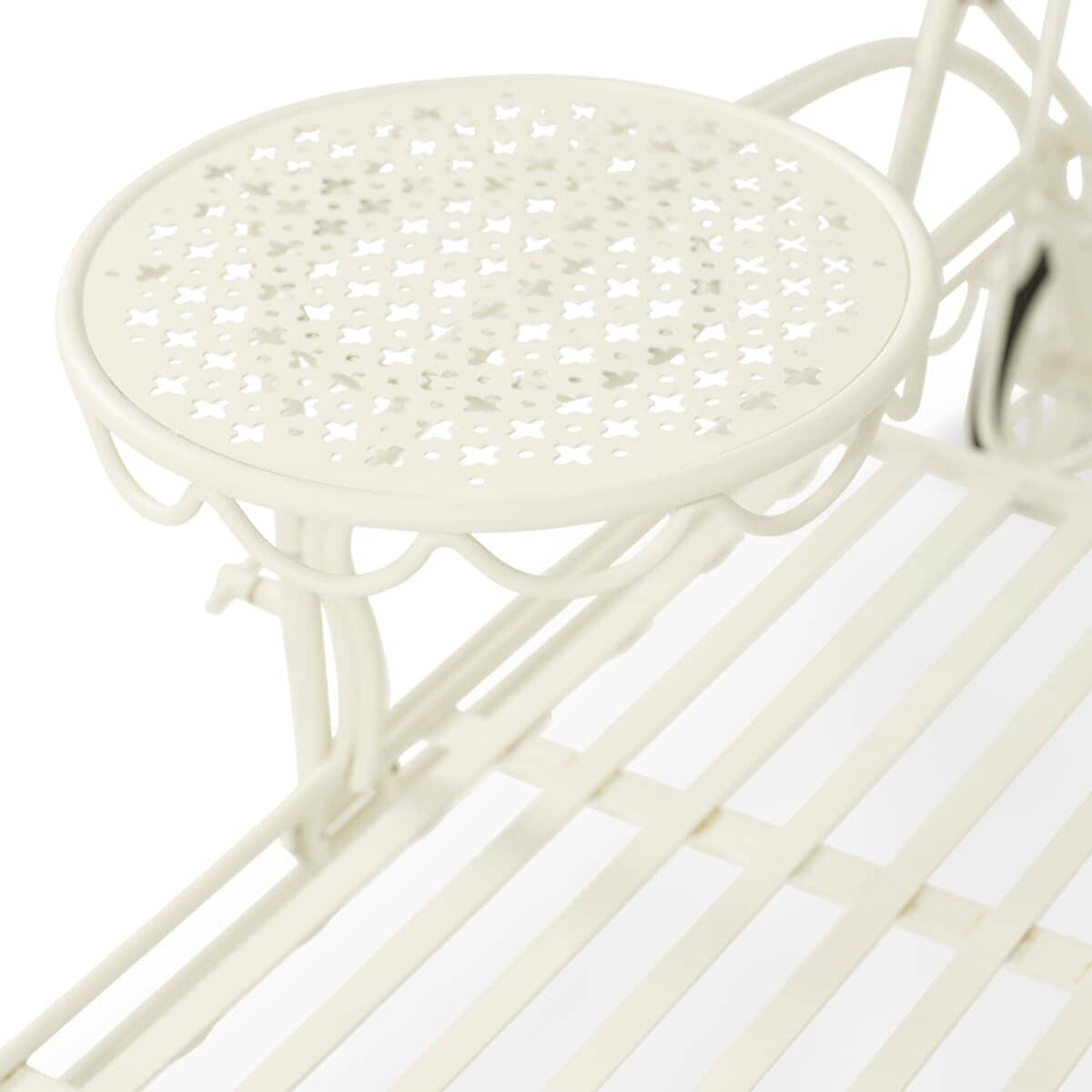 The Al Fresco Sun Lounger - Antique White Al Fresco Sun Lounger Business & Pleasure Co Aus 