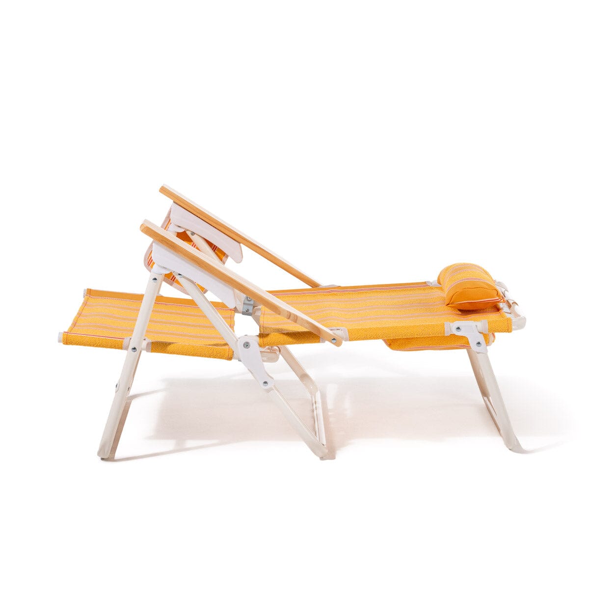 The Penny Chair - Bistro Papaya Stripe Penny Chair Business & Pleasure Co Aus 