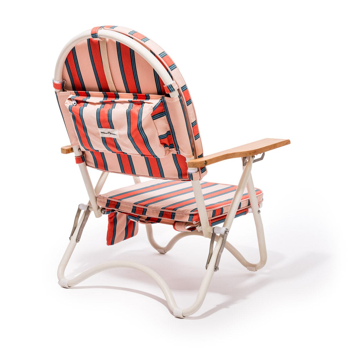 The Pam Chair - Bistro Dusty Pink Stripe Pam Chair Business & Pleasure Co Aus 