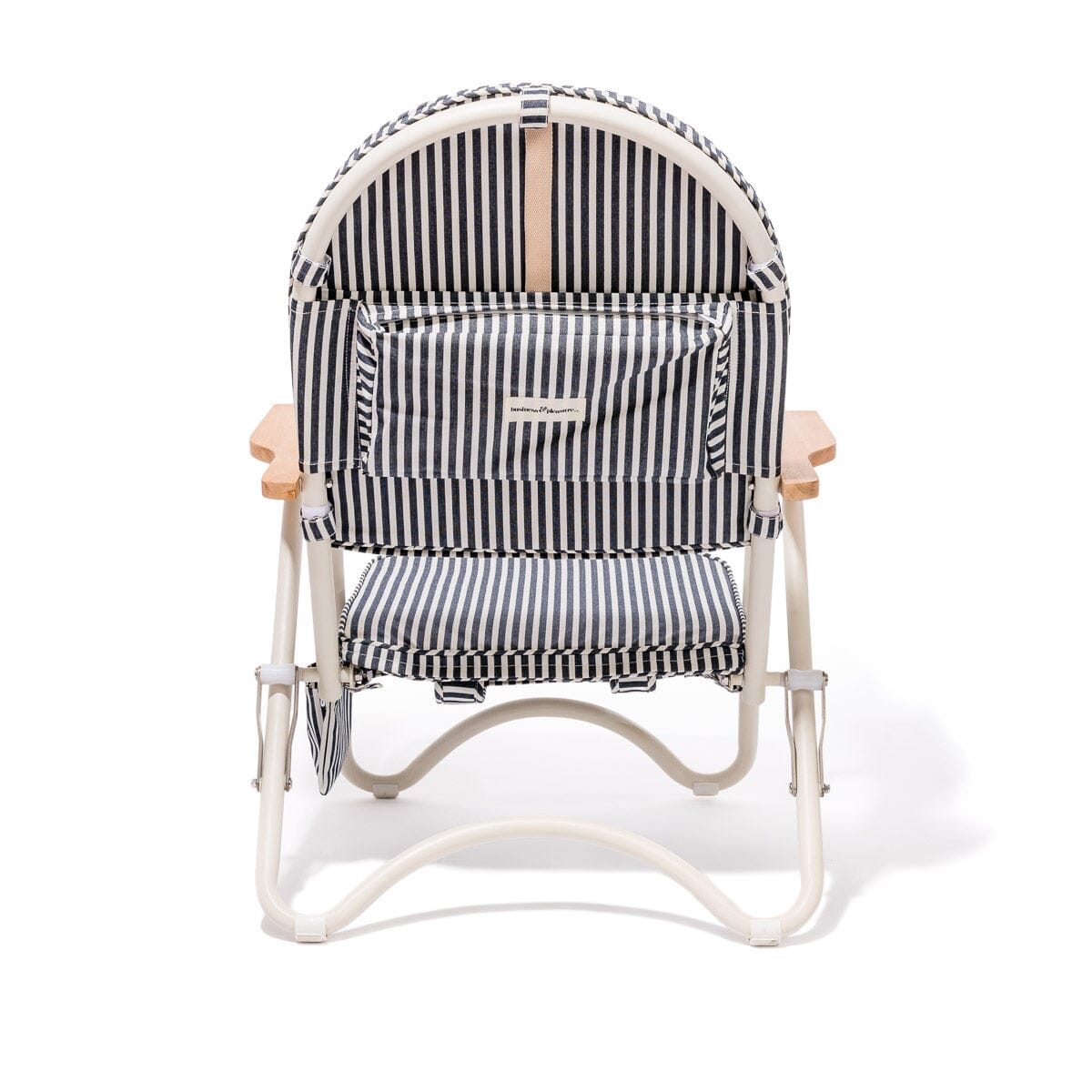 The Pam Chair - Laurens Navy Stripe Pam Chair Business & Pleasure Co. 
