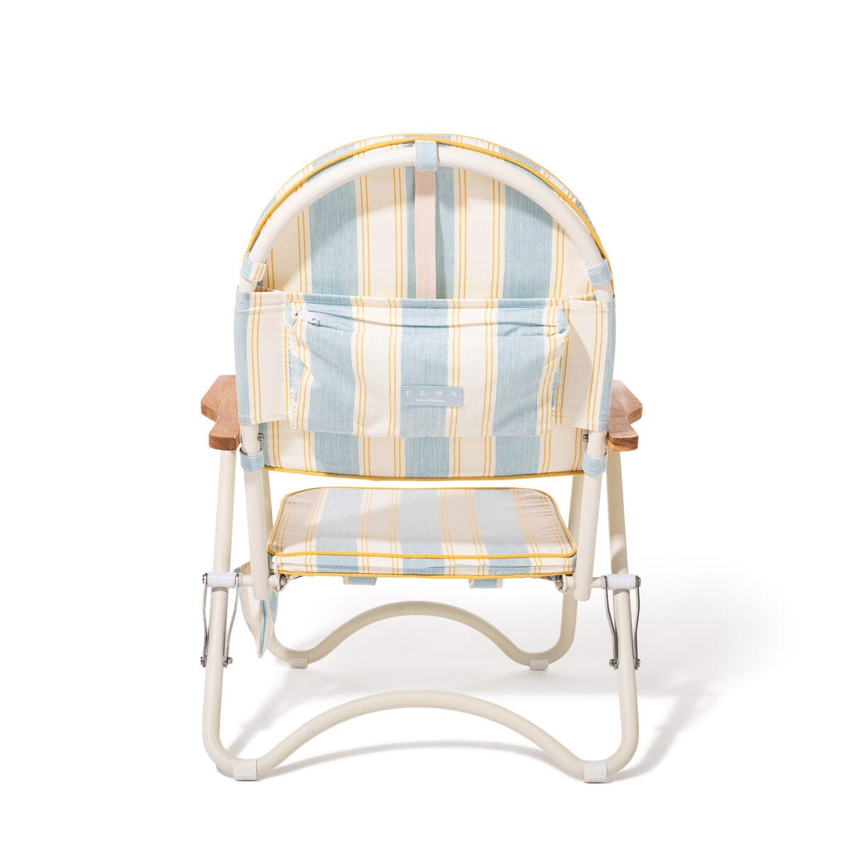 The Pam Chair - Tuuli Stripe Blue Pam Chair Business & Pleasure Co. 