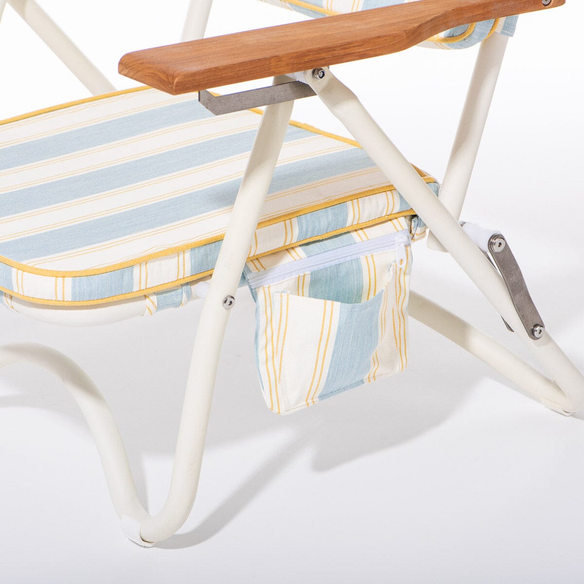 The Pam Chair - Tuuli Stripe Blue Pam Chair Business & Pleasure Co. 
