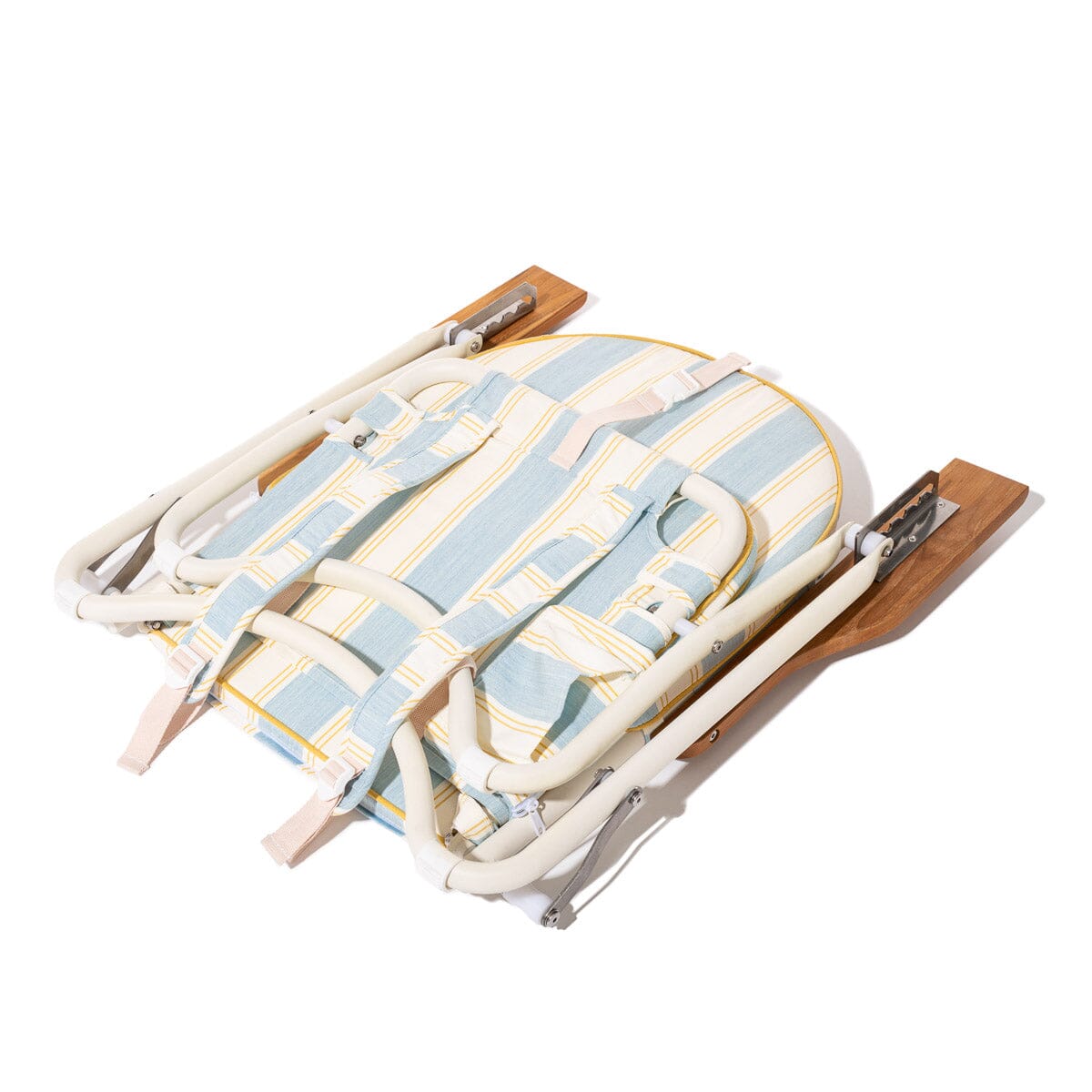 The Pam Chair - Tuuli Stripe Blue Pam Chair Business & Pleasure Co. 