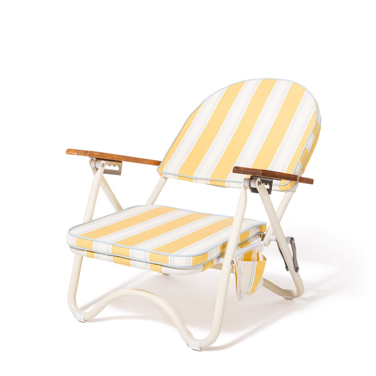 The Pam Chair - Tuuli Stripe Yellow Pam Chair Business & Pleasure Co. 