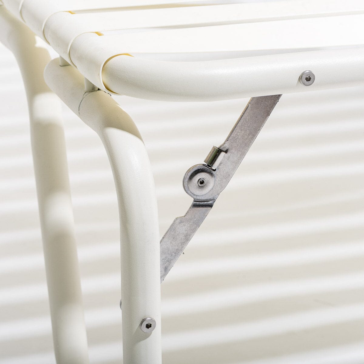The Sunliner Lounger - Antique White Sunliner Lounger Business & Pleasure Co. 