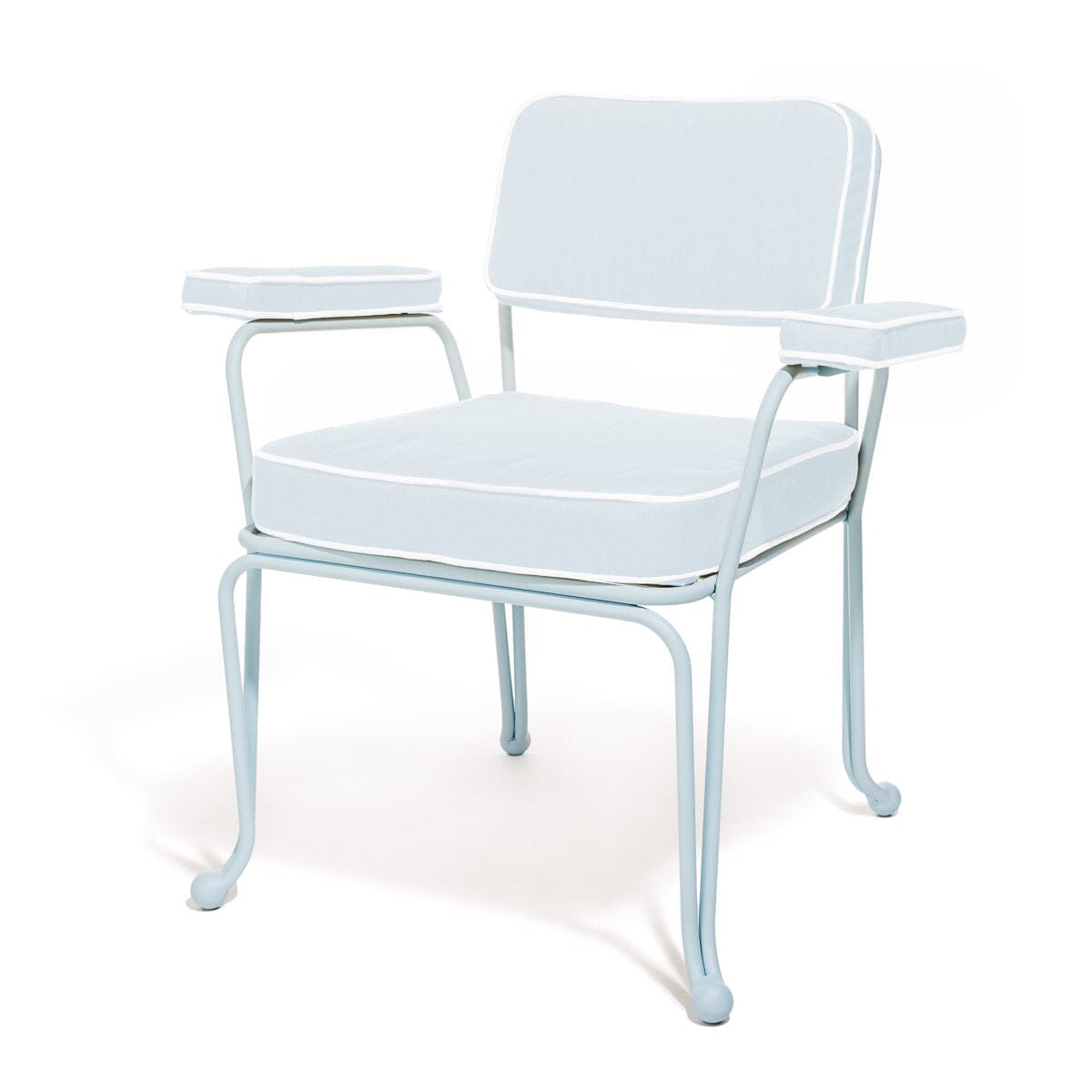 Product image of The Waterhouse Dining Chair in Powder Blue | Powder Blue Frame Waterhouse Dining Chair Kit Business & Pleasure Co. 