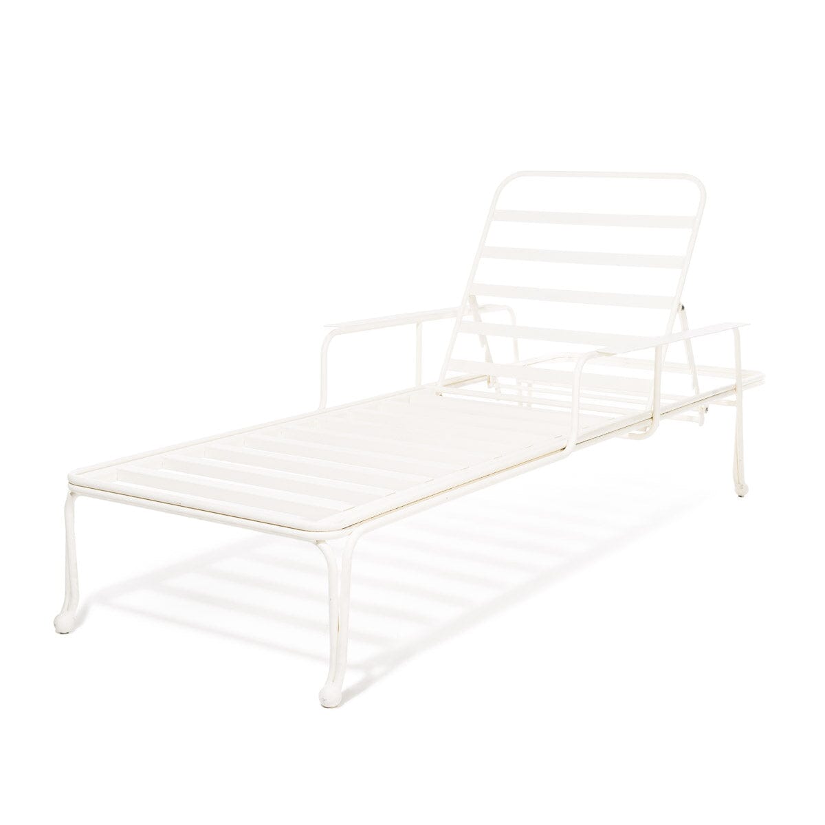 Product image of The Waterhouse Sun Lounger - Frame - Antique White Waterhouse Sun Lounger Business & Pleasure Co. 