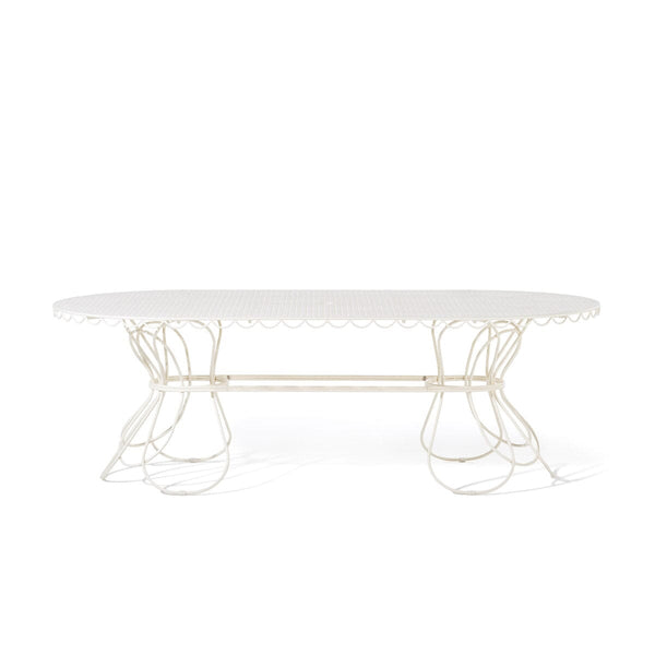 The Al Fresco Oval Dining Table - Antique White | Business & Pleasure ...