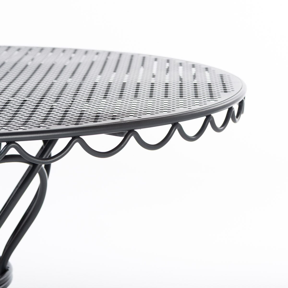 The Al Fresco Oval Dining Table - Vintage Black Al Fresco Dining Table Business & Pleasure Co Aus 