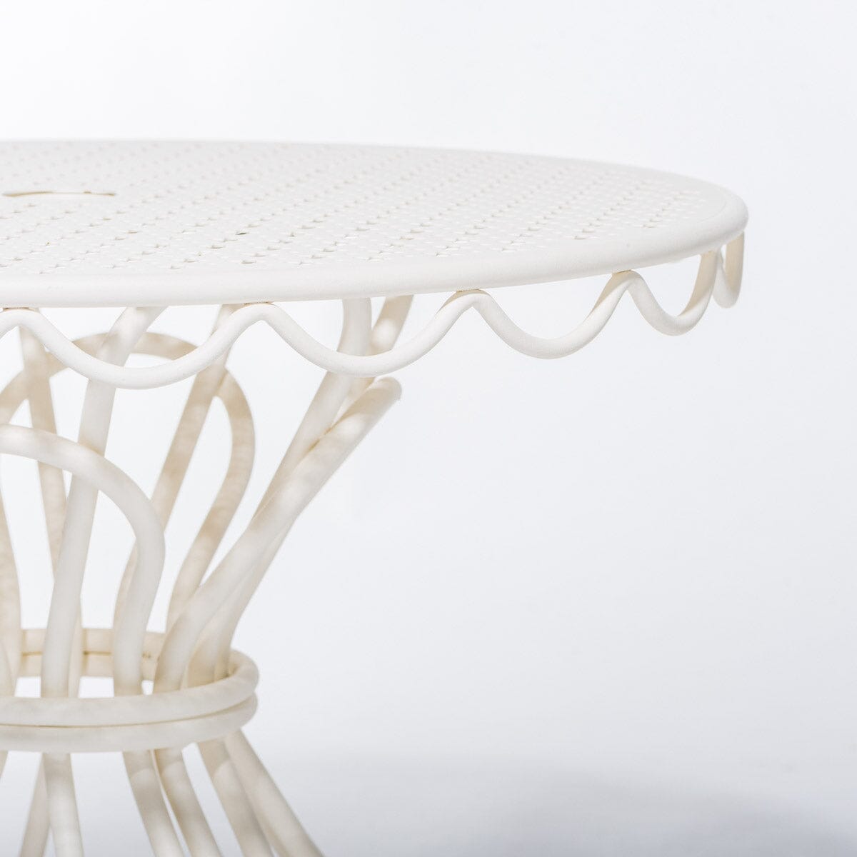 The Al Fresco Side Table - Antique White Al Fresco Side Table Business & Pleasure Co. 