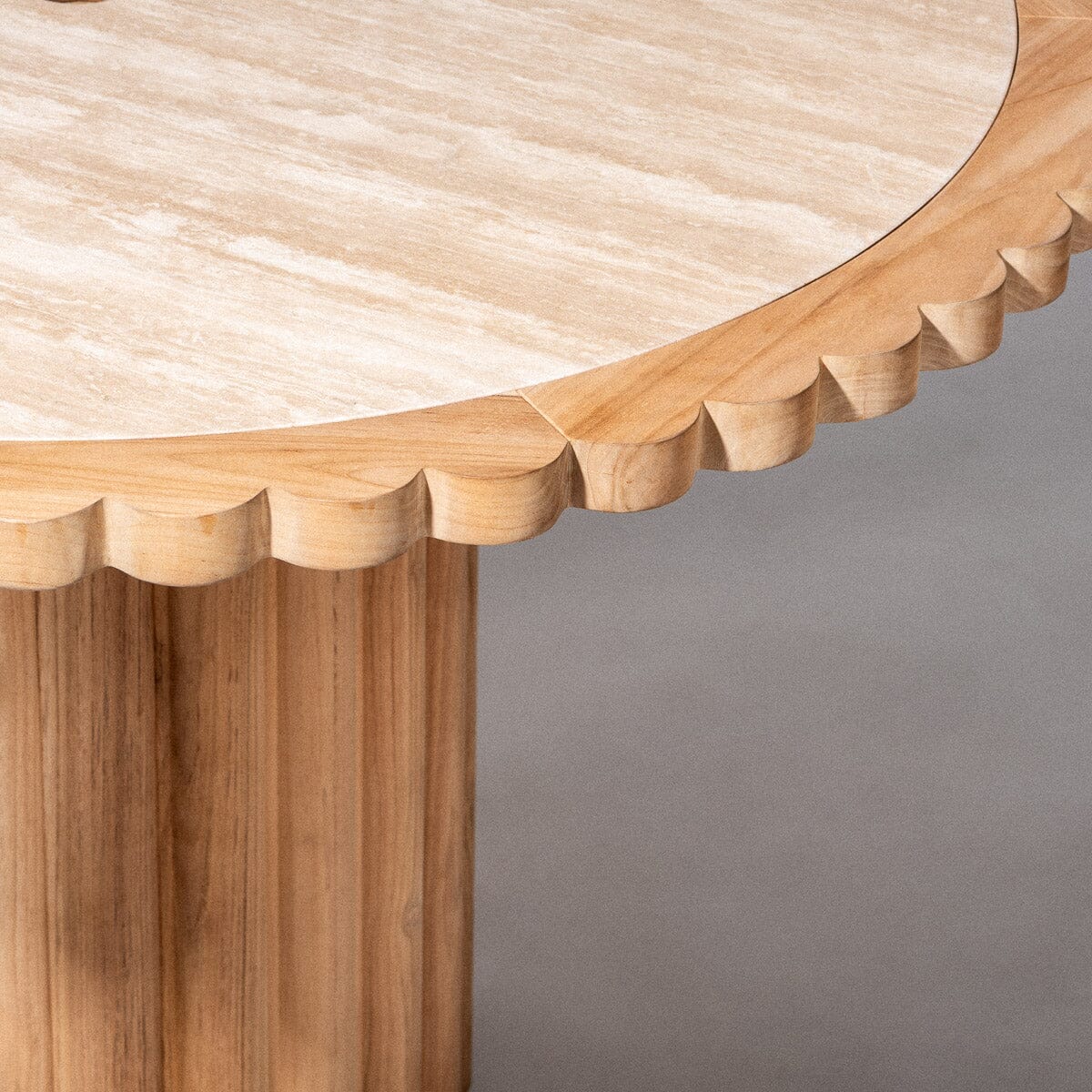 The Daisy Dining Table - Teakwood Daisy Dining Table Business & Pleasure Co Aus 
