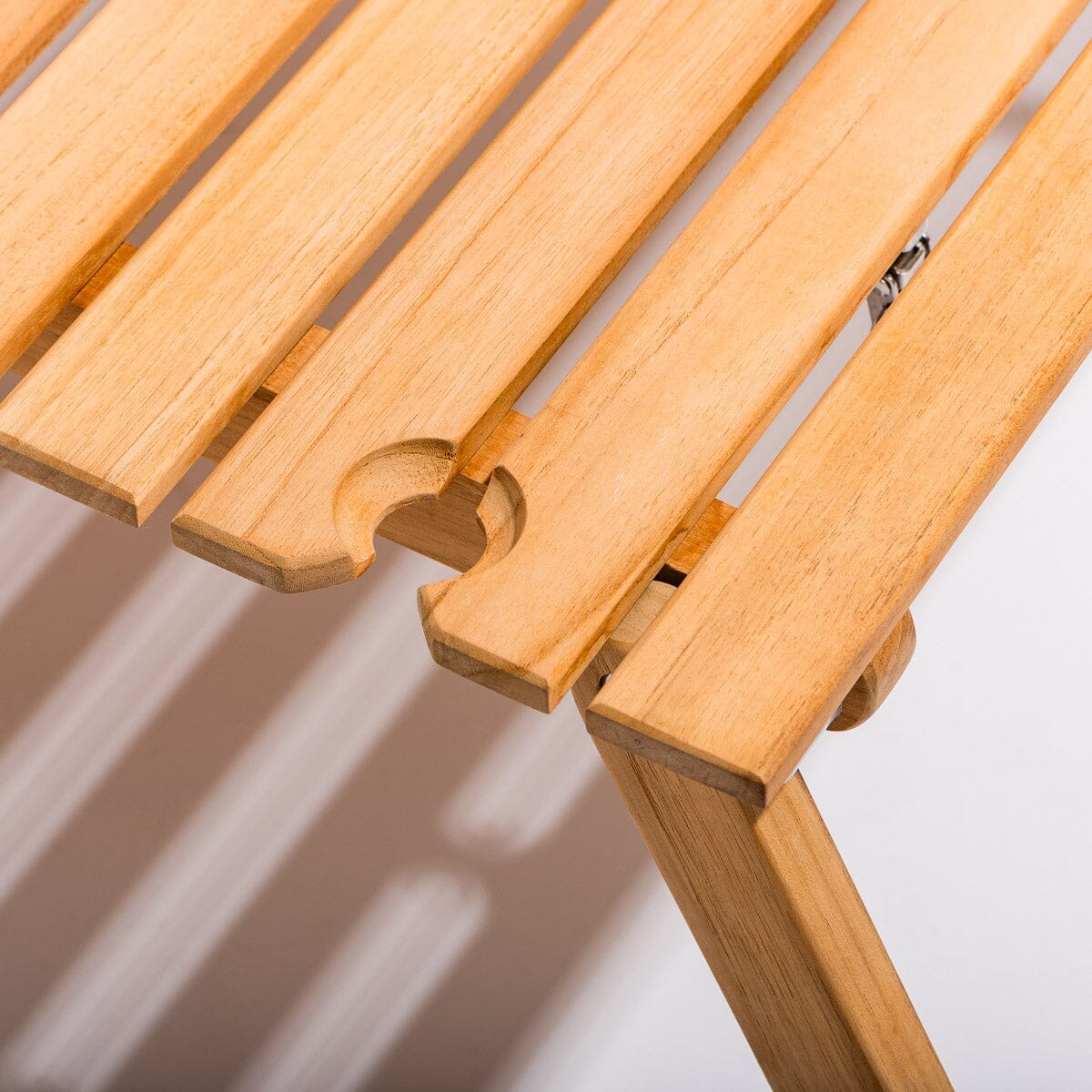 The Long Folding Table - Teakwood Long Folding Table Business & Pleasure Co. 