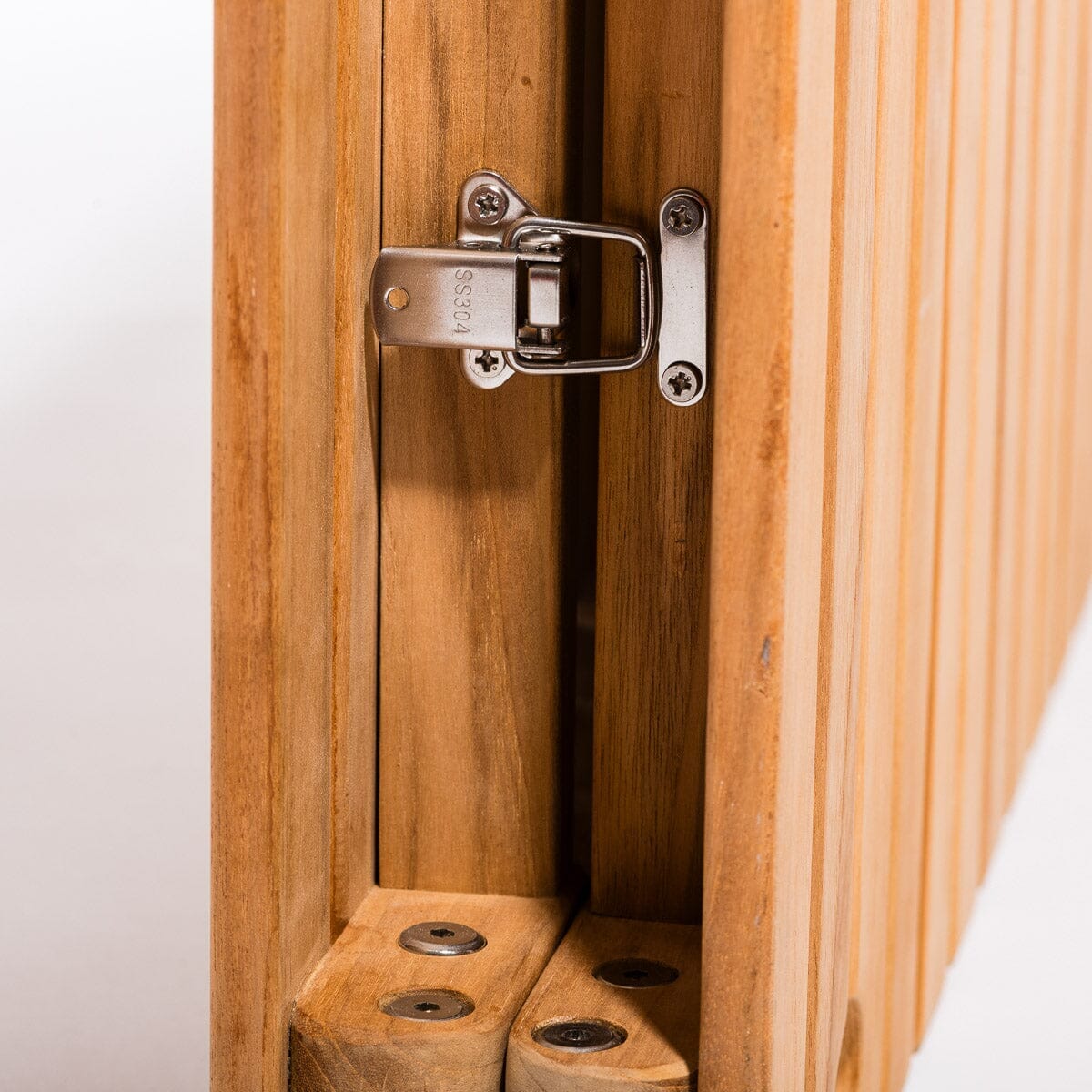 The Long Folding Table - Teakwood Long Folding Table Business & Pleasure Co. 