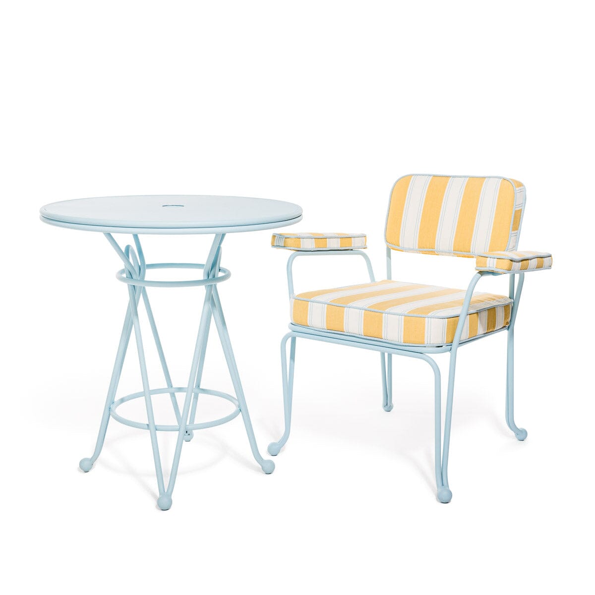 The Waterhouse Cafe Table - Powder Blue Waterhouse Cafe Table Business & Pleasure Co. 