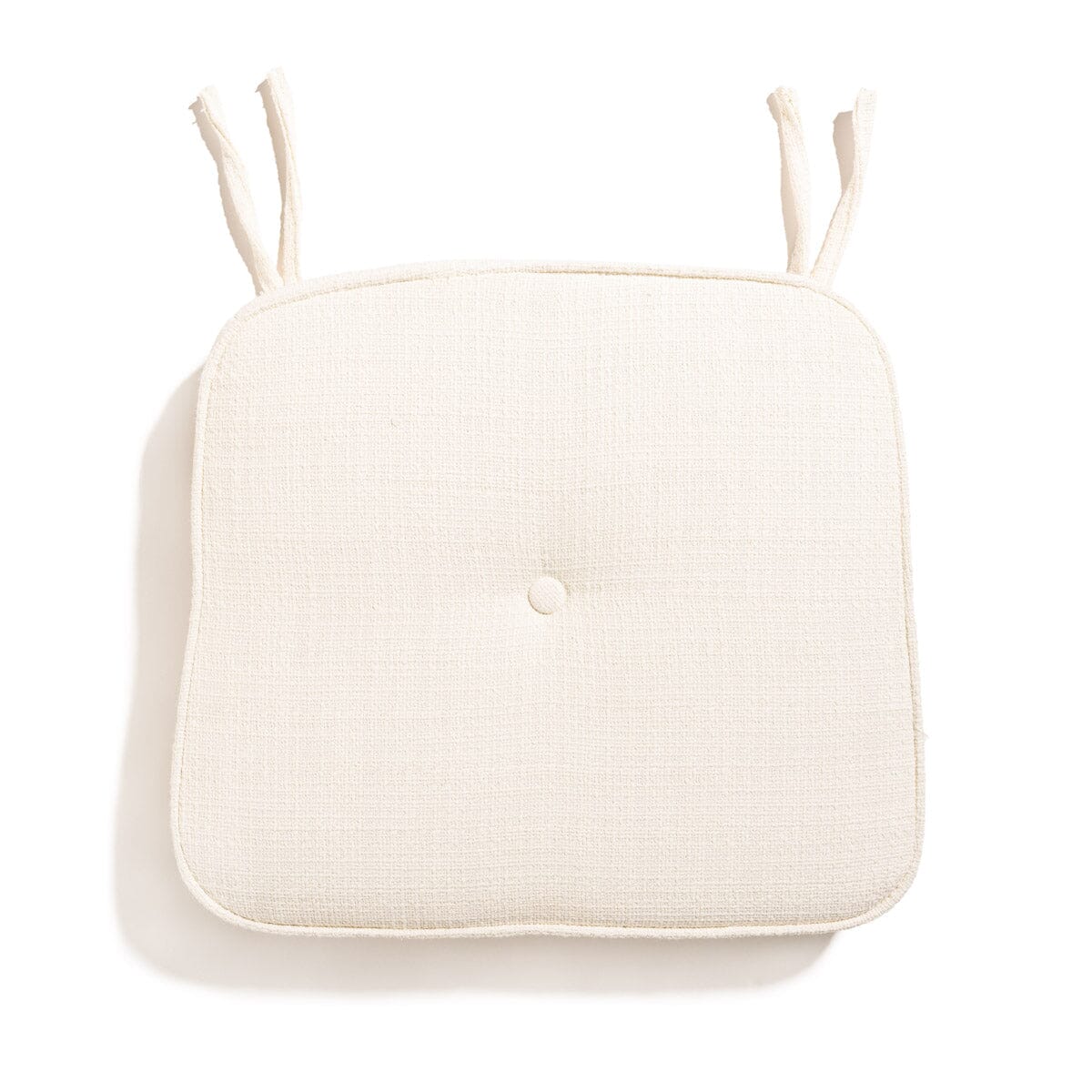 The Al Fresco Dining Chair Cushion - Boucle Antique White Al Fresco Dining Chair Cushion Business & Pleasure Co Aus 