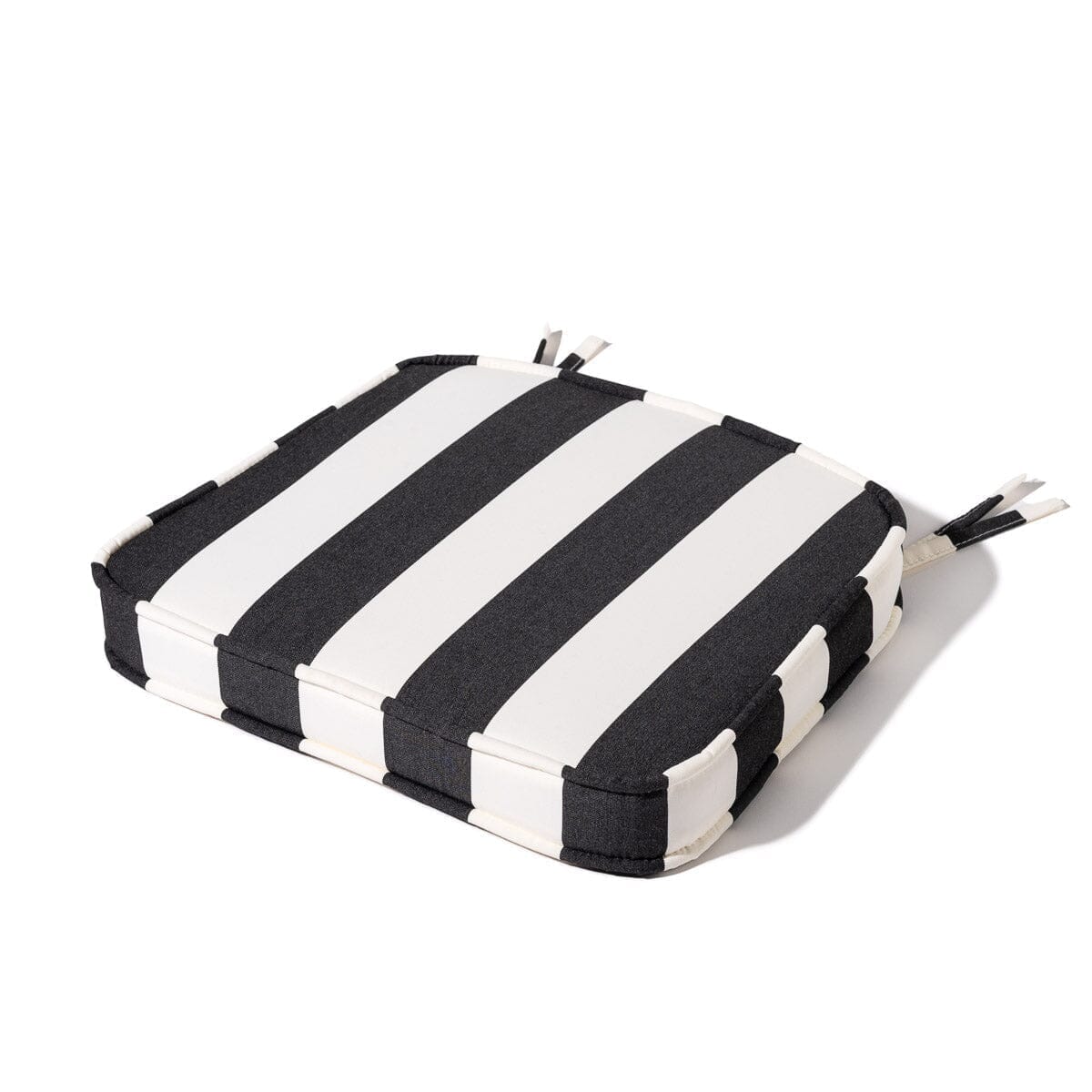 The Al Fresco Dining Chair Cushion - Crew Vintage Black Stripe Al Fresco Dining Chair Cushion Business & Pleasure Co Aus 