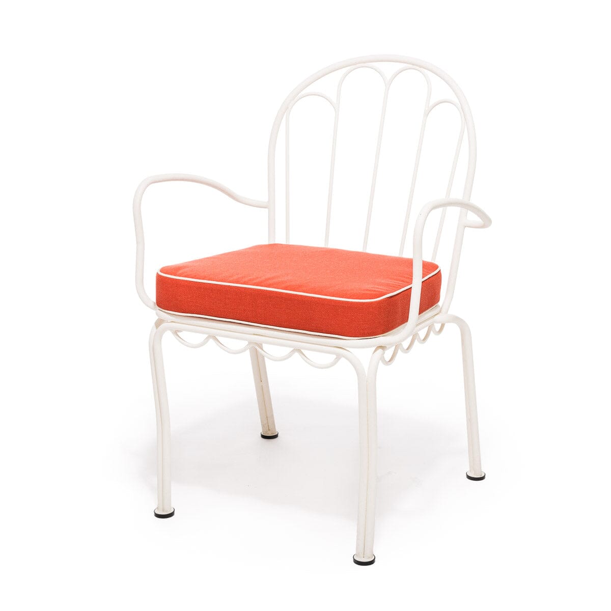 The Al Fresco Chair Cushion - Elsa Red Al Fresco Chair Cushion Business & Pleasure Co Aus 