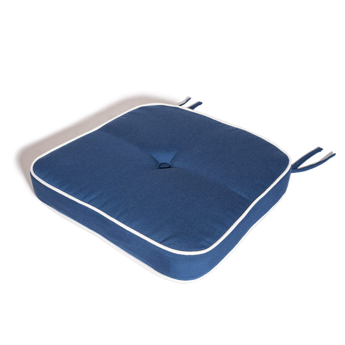 Product image of The Al Fresco Dining Chair Cushion x Julia Berolzheimer in Rivie Slate Al Fresco Dining Chair Cushion B&P Co. x Julia Berolzheimer 