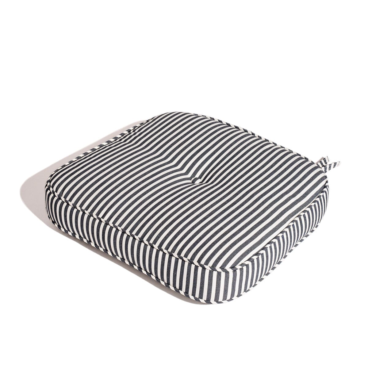 The Al Fresco Chair Cushion - Lauren's Navy Stripe Al Fresco Chair Cushion Business & Pleasure Co Aus 