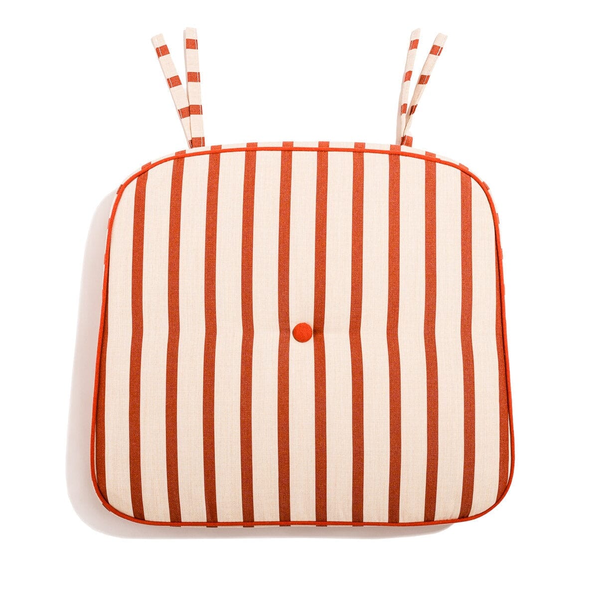 The Al Fresco Dining Chair Cushion - Monaco Le Sirenuse Stripe Al Fresco Chair Cushion Business & Pleasure Co. 
