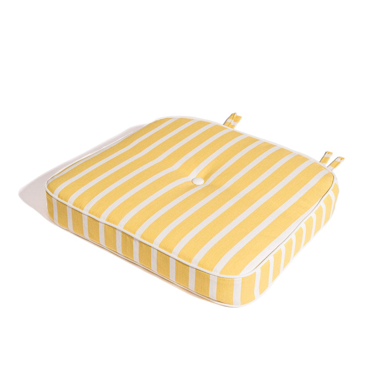 The Al Fresco Chair Cushion - Monaco Mimosa Stripe Al Fresco Chair Cushion Business & Pleasure Co. 