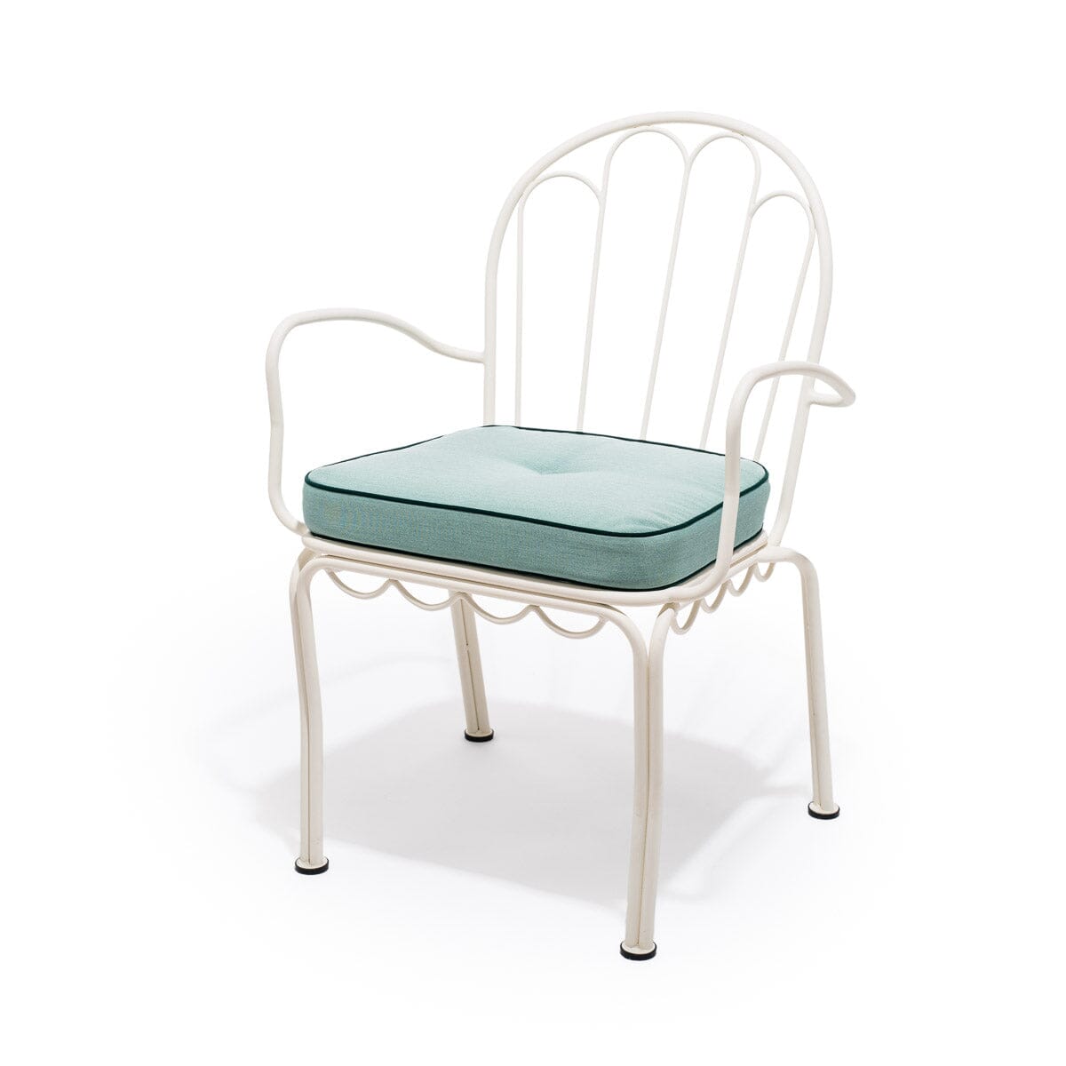 The Al Fresco Chair Cushion - Rivie Green Al Fresco Chair Cushion Business & Pleasure Co Aus 