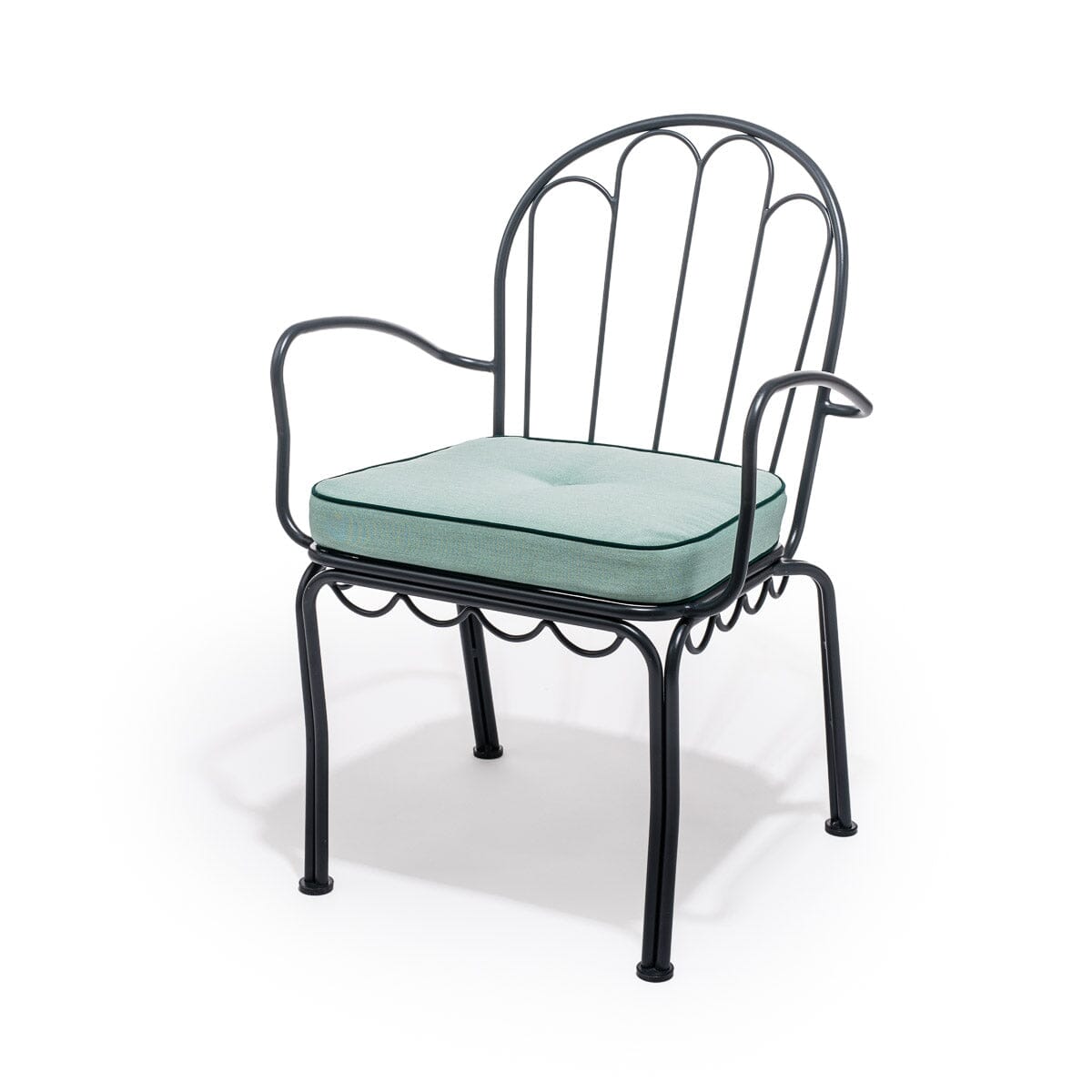 The Al Fresco Chair Cushion - Rivie Green Al Fresco Chair Cushion Business & Pleasure Co Aus 