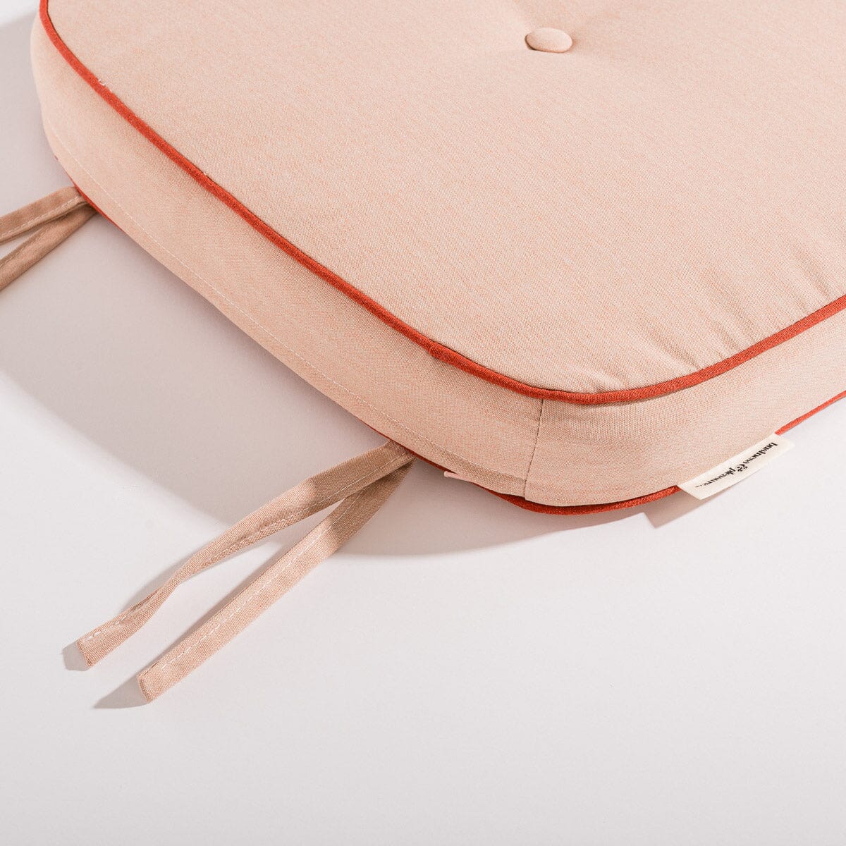 The Al Fresco Dining Chair in Rivie Pink | Antique White Frame Al Fresco Dining Chair Business & Pleasure Co Aus 