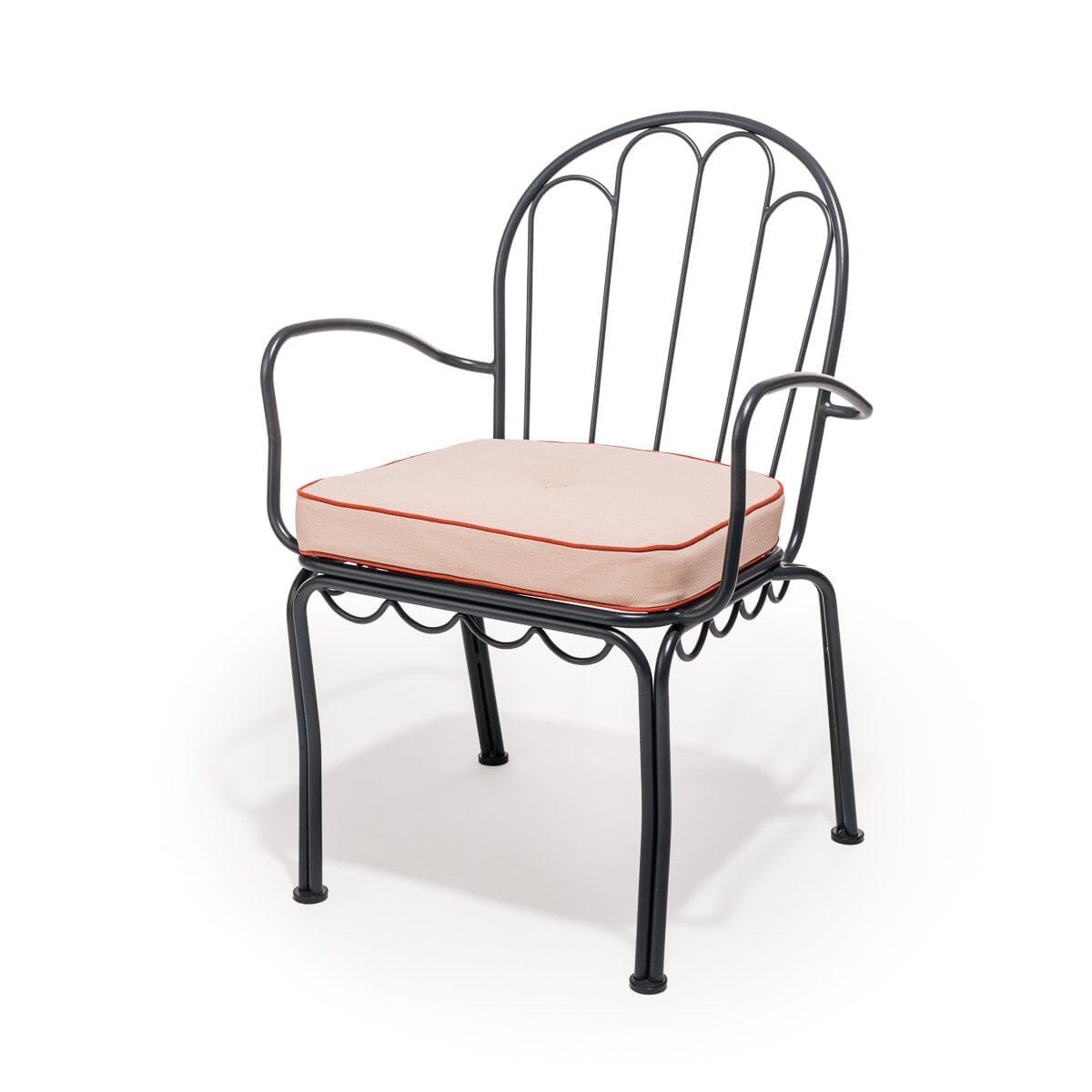 The Al Fresco Chair Cushion - Rivie Pink Al Fresco Chair Cushion Business & Pleasure Co Aus 